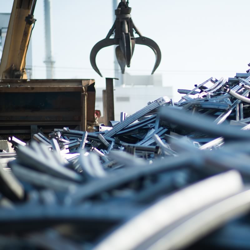PADNOS processing ferrous and nonferrous metals at several of their recycling facilities.