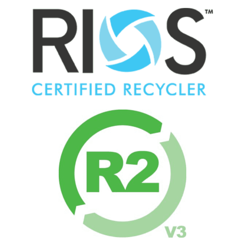 RIOS certified recycler - R2 v3